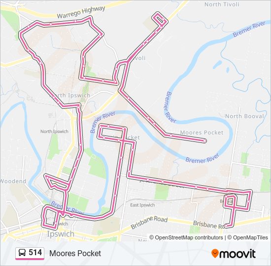 Route Schedules Stops Maps Moores Pocket Updated