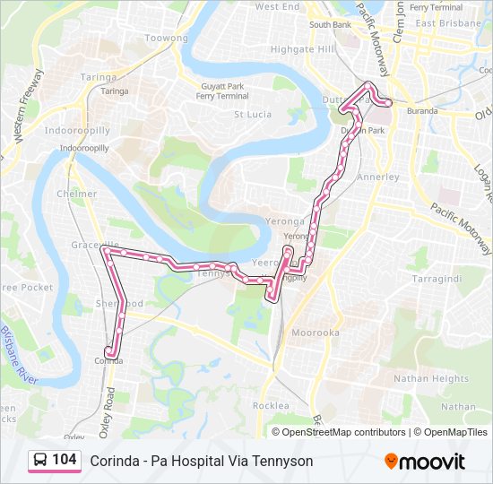 Route Schedules Stops Maps Corinda Station Updated