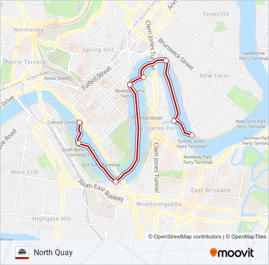 City Hopper North Quay Route Schedules Stops Maps North Quay