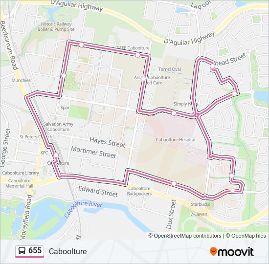 Route Schedules Stops Maps Caboolture Updated