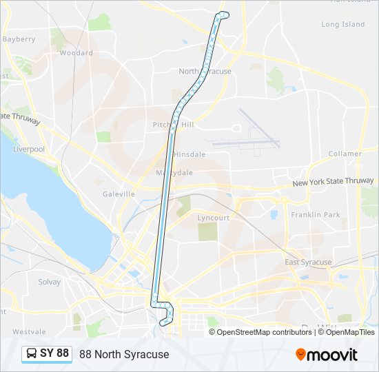 Ruta Sy Horarios Paradas Y Mapas North Syracuse Actualizado Hot Sex Picture
