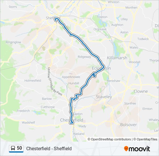 Route Schedules Stops Maps Sheffield Centre Updated