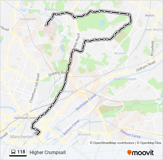 Route Schedules Stops Maps Higher Crumpsall Updated