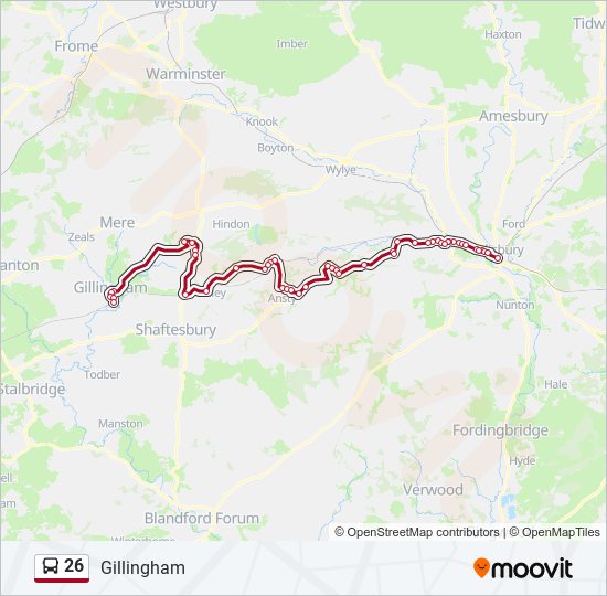 26 Route Schedules Stops Maps Gillingham Updated