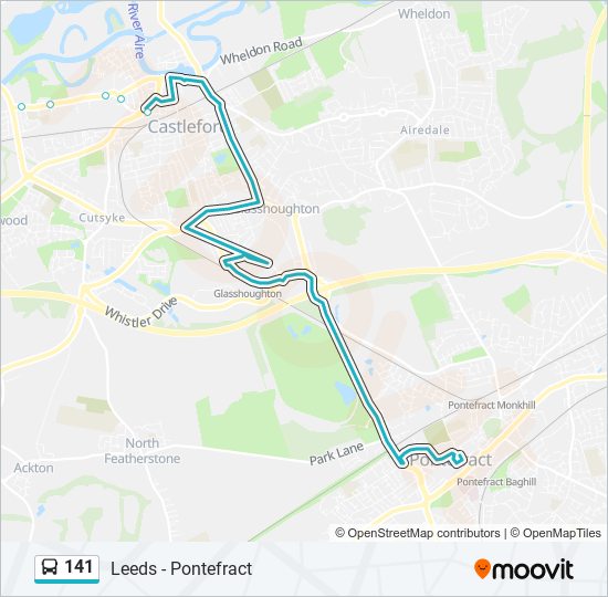 Route Schedules Stops Maps Castleford Updated