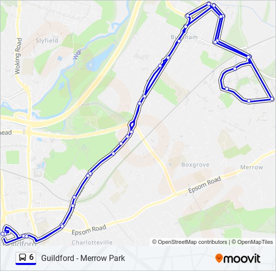 Route Schedules Stops Maps Guildford Updated