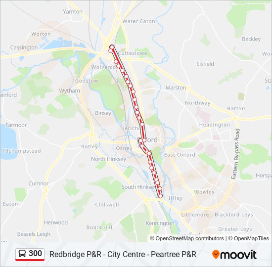 300 Route Schedules Stops Maps Oxford Updated