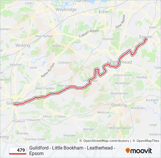 Route Schedules Stops Maps Guildford Updated