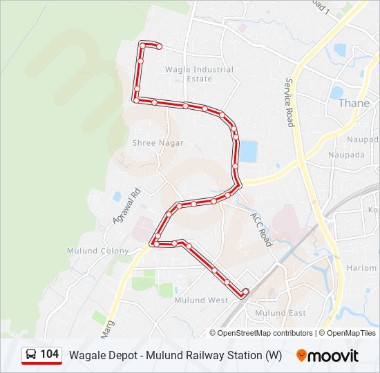 Route Schedules Stops Maps Mulund Railway Station W Updated