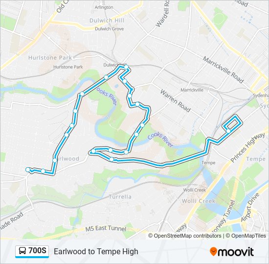 700s Route Schedules Stops Maps Tempe High Updated