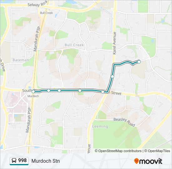 Route Schedules Stops Maps Murdoch Stn Updated