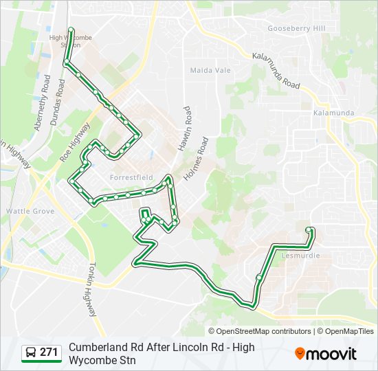 271 Route Schedules Stops Maps High Wycombe Stn Updated