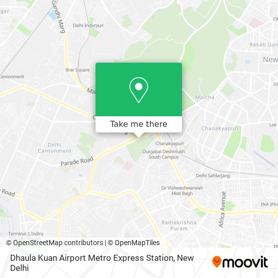 How To Get To Dhaula Kuan Airport Metro Express Station In New Delhi By