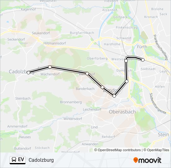 Ev Route Fahrpl Ne Haltestellen Karten Cadolzburg Aktualisiert