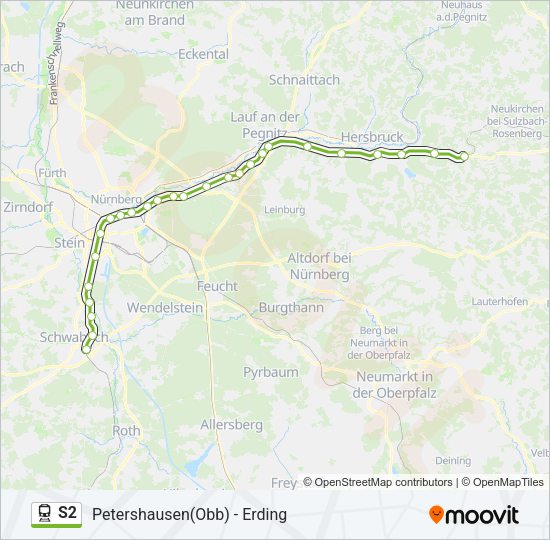 S Route Fahrpl Ne Haltestellen Karten Schwabach Bahnhof