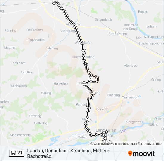 Route Schedules Stops Maps Straubing Bf Updated