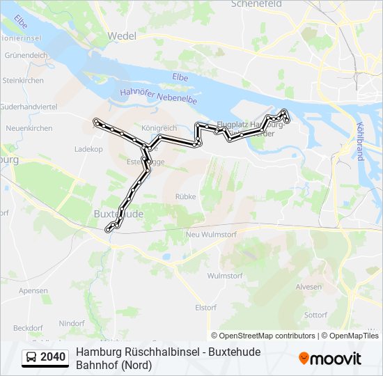 Route Schedules Stops Maps Buxtehude Bahnhof Nord Updated