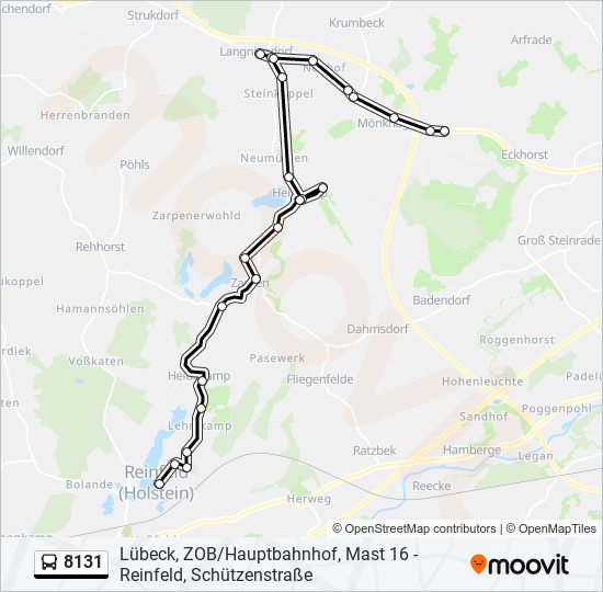 Route Schedules Stops Maps Reinfeld Matthias Claudius