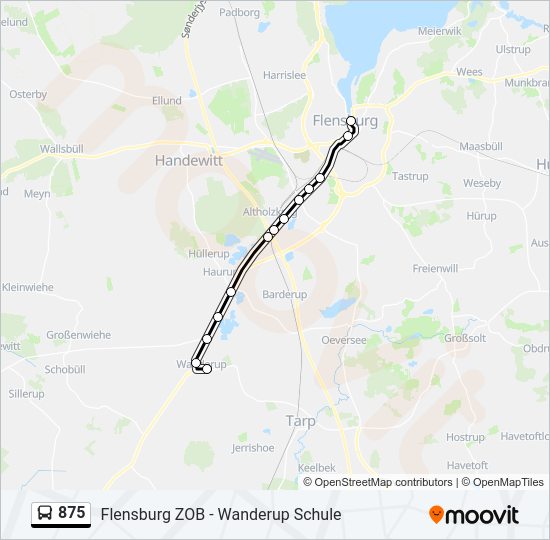 Route Schedules Stops Maps Wanderup Schule Updated