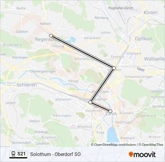 S Route Schedules Stops Maps Z Rich Hbregensdorf Watt Updated