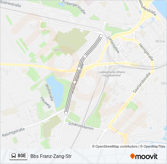 E Route Schedules Stops Maps Bbs Franz Zang Str Updated