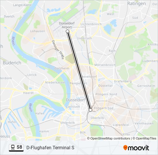 S Route Fahrpl Ne Haltestellen Karten D Flughafen Terminal S