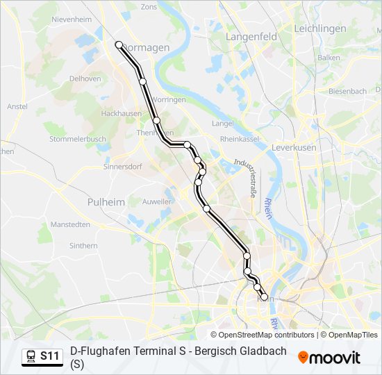 s11 Route Schedules Stops Maps Köln Hbf Updated