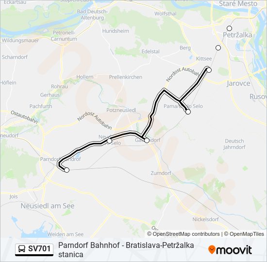 Sv Route Schedules Stops Maps Parndorf Bahnhof Updated