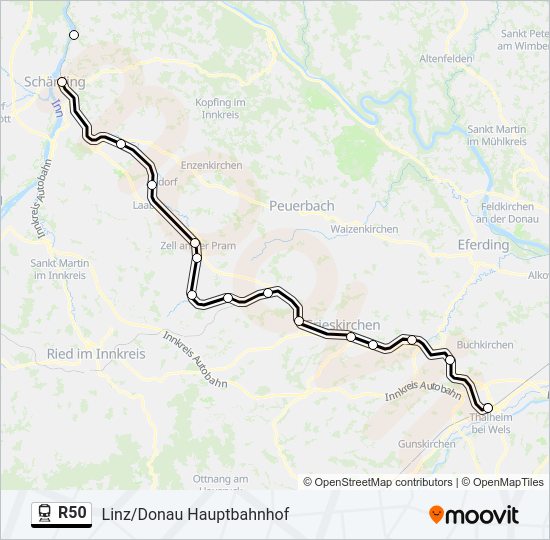 R Route Fahrpl Ne Haltestellen Karten Linz Donau Hauptbahnhof