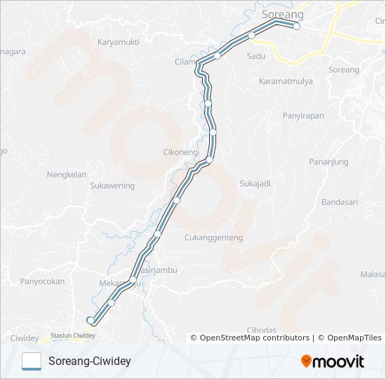 Rute Soreangciwidey Jadwal Pemberhentian Peta Ciwidey Diperbarui