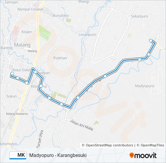 Map Kota Malang