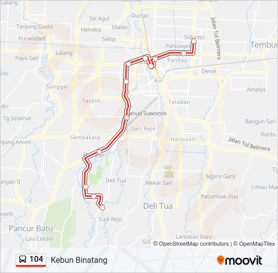 Rute Jadwal Pemberhentian Peta Kebun Binatang Diperbarui