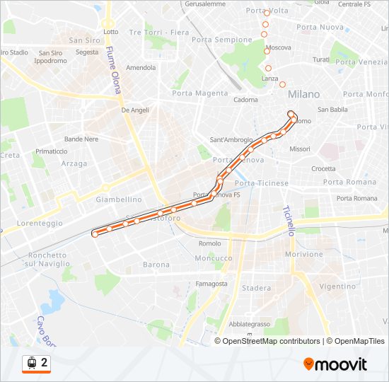 Linea 2 Orari Fermate E Mappe Maciachini M3 Aggiornato