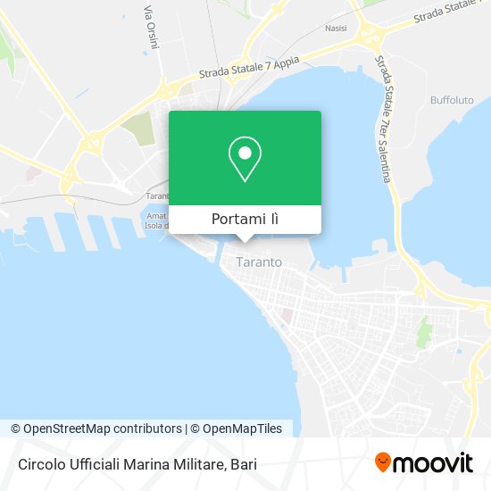 Come Arrivare A Circolo Ufficiali Marina Militare A Taranto Con Bus O