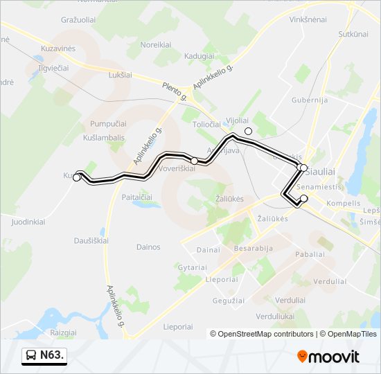 N Route Schedules Stops Maps Updated