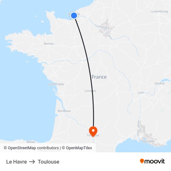 Cheap Tickets From Le Havre To Toulouse