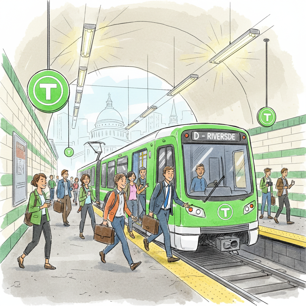 Boston Green Line Restored After Quick Delay Fix