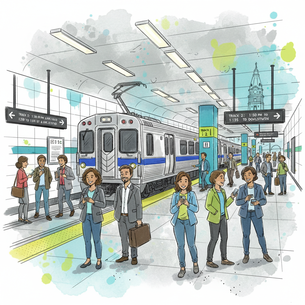 Philadelphia Rail Delay Shows Real-Time Alerts Working