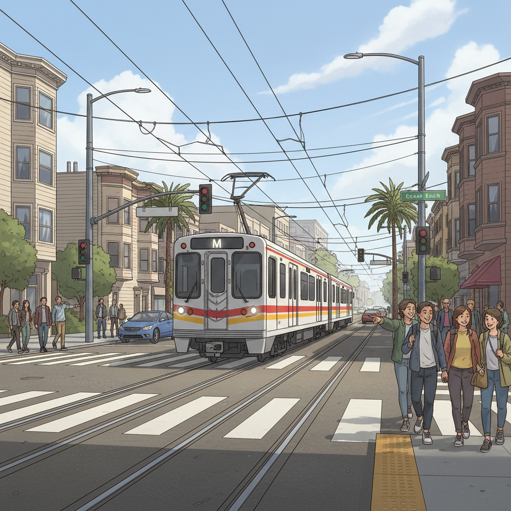 SF MOceanView Train Stall Resolved, Service Restored