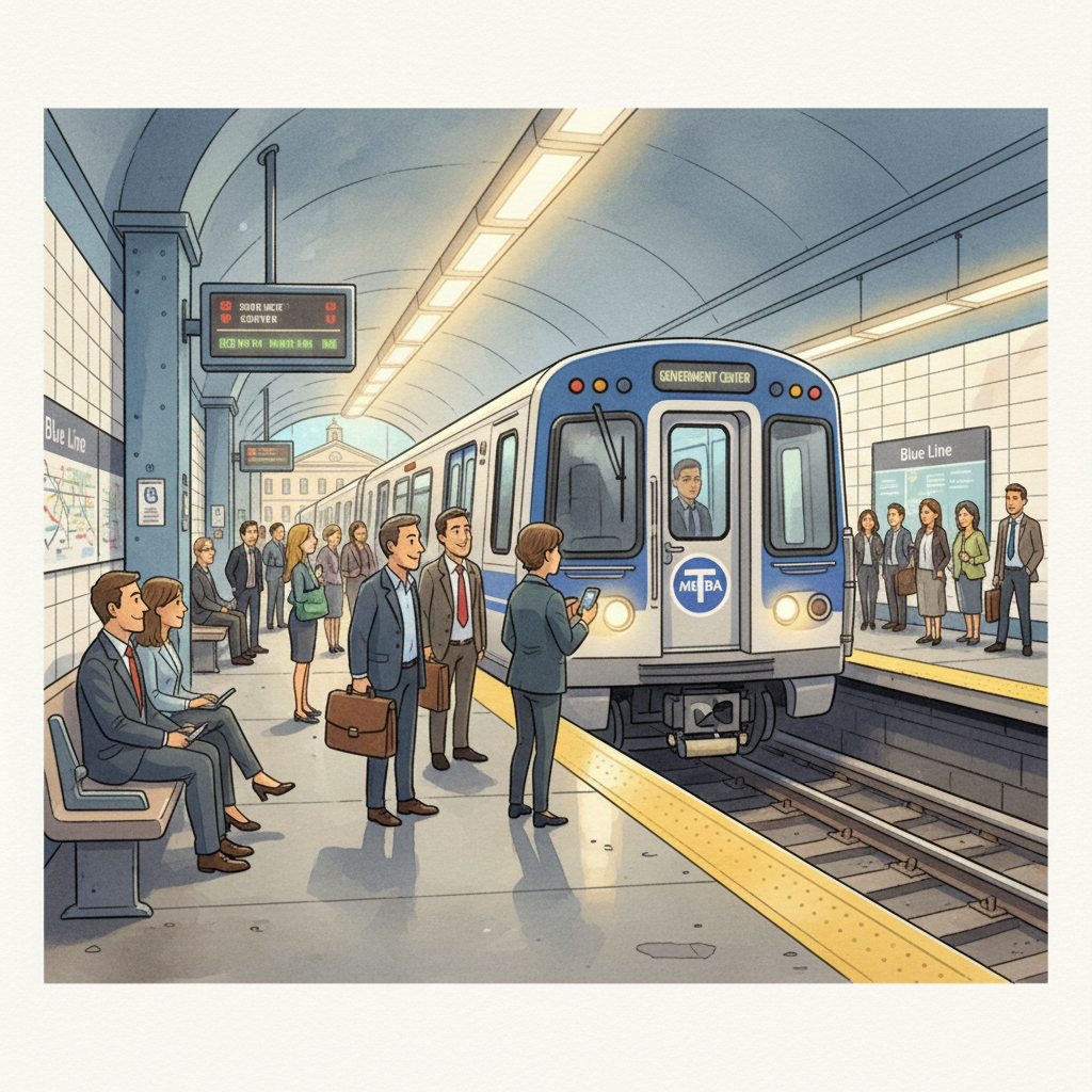 Boston Blue Line Back on Track After Quick Fix