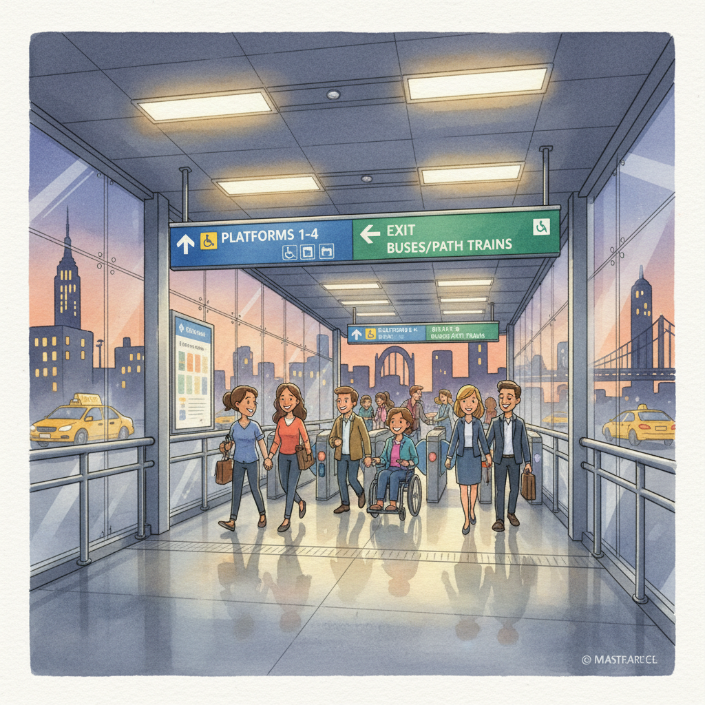 NYC Concourse Nightly Cleaning Keeps Transit Safe