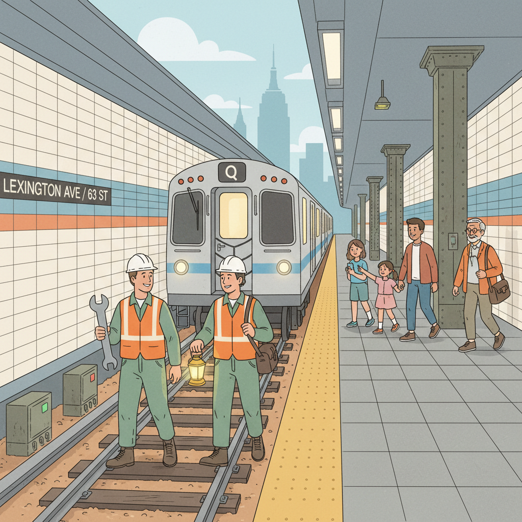 NYC Subway Weekend Work Keeps System Moving Forward
