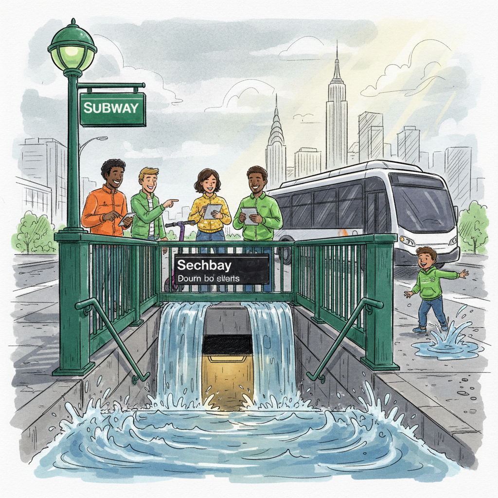 NYC Subway Adapts After July 14 Flooding