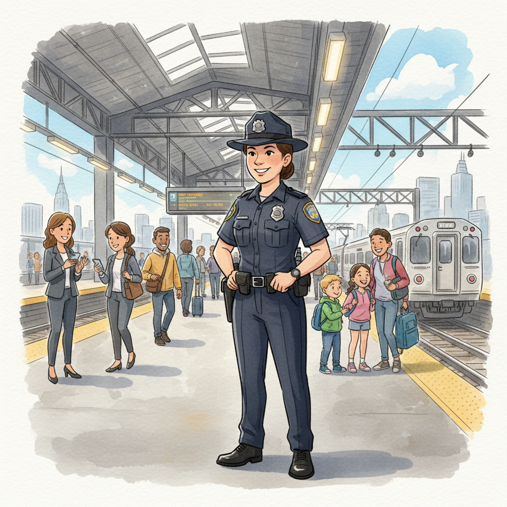 NJ TRANSIT Police Info Goes Digital for NYC Riders