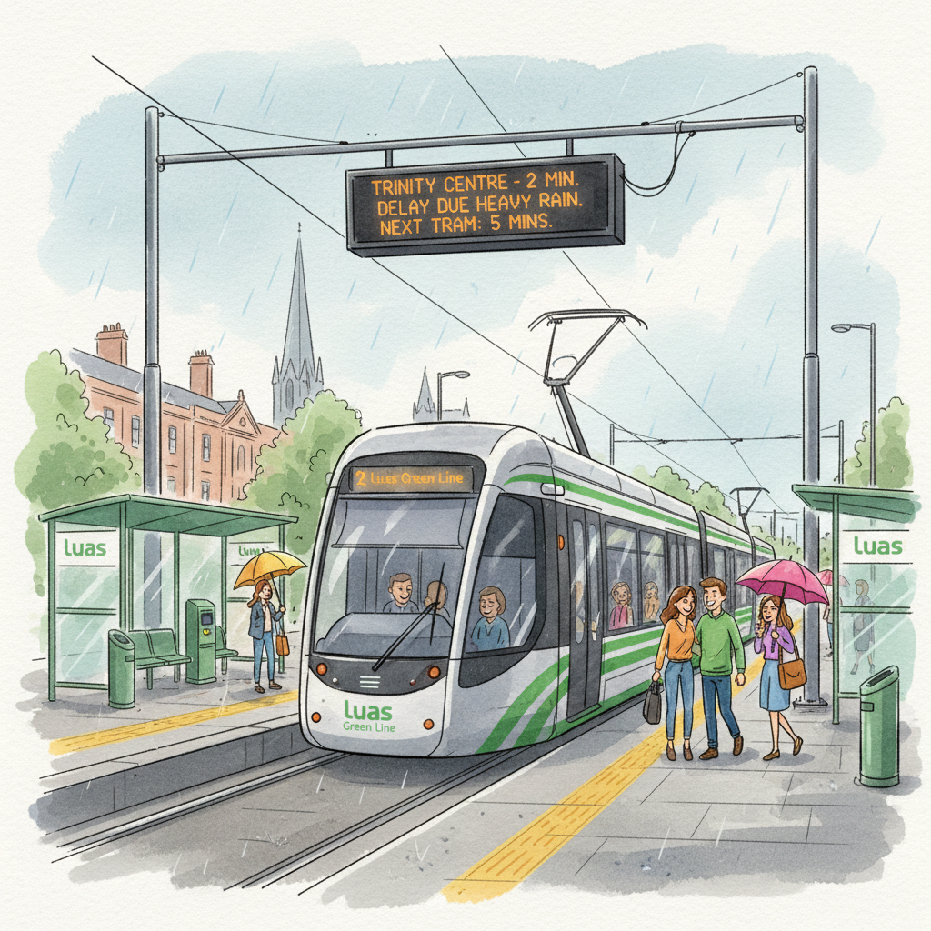 Dublin Luas Display Glitch Sparks Smarter Rider Tools