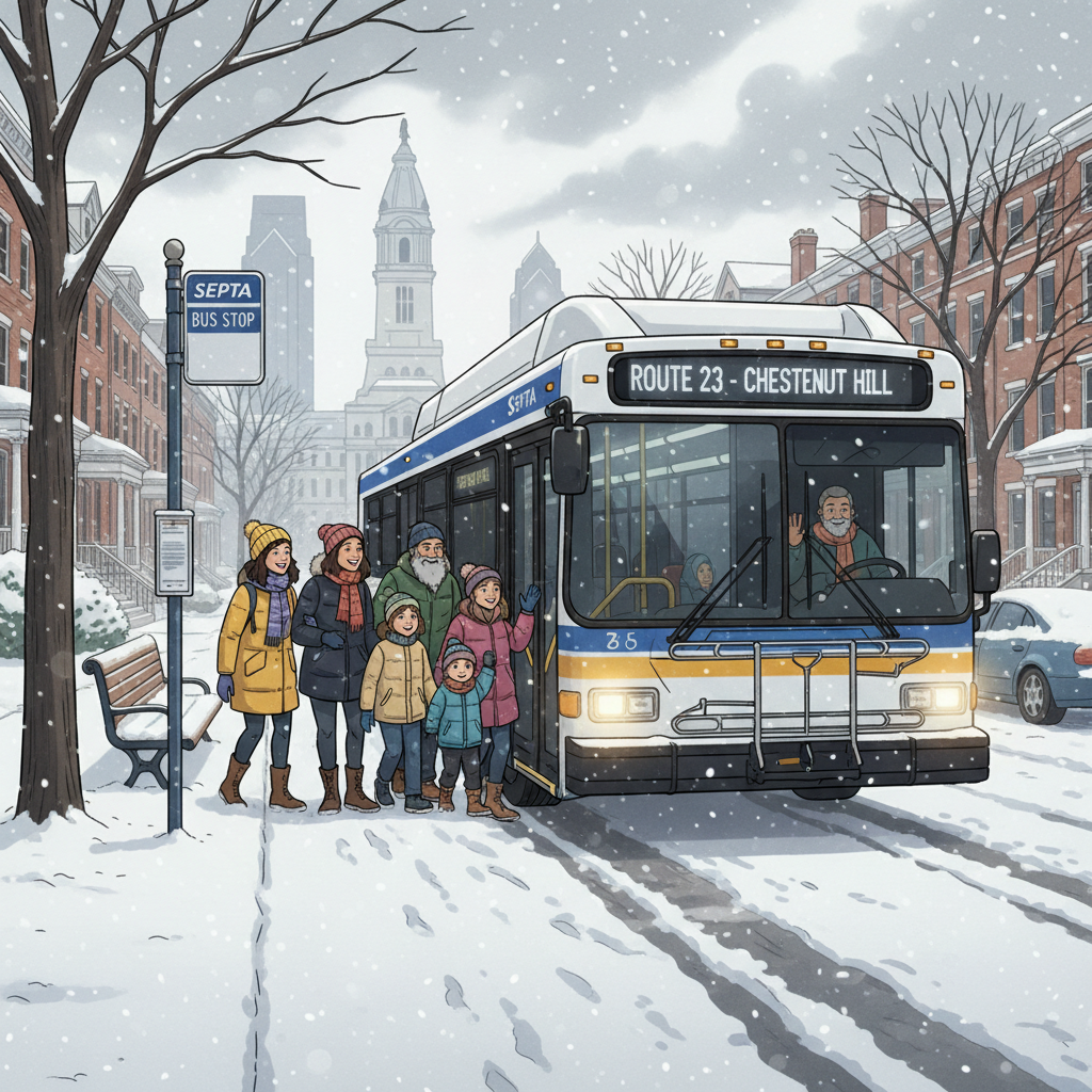 Philadelphia Transit Access Improving After Snow