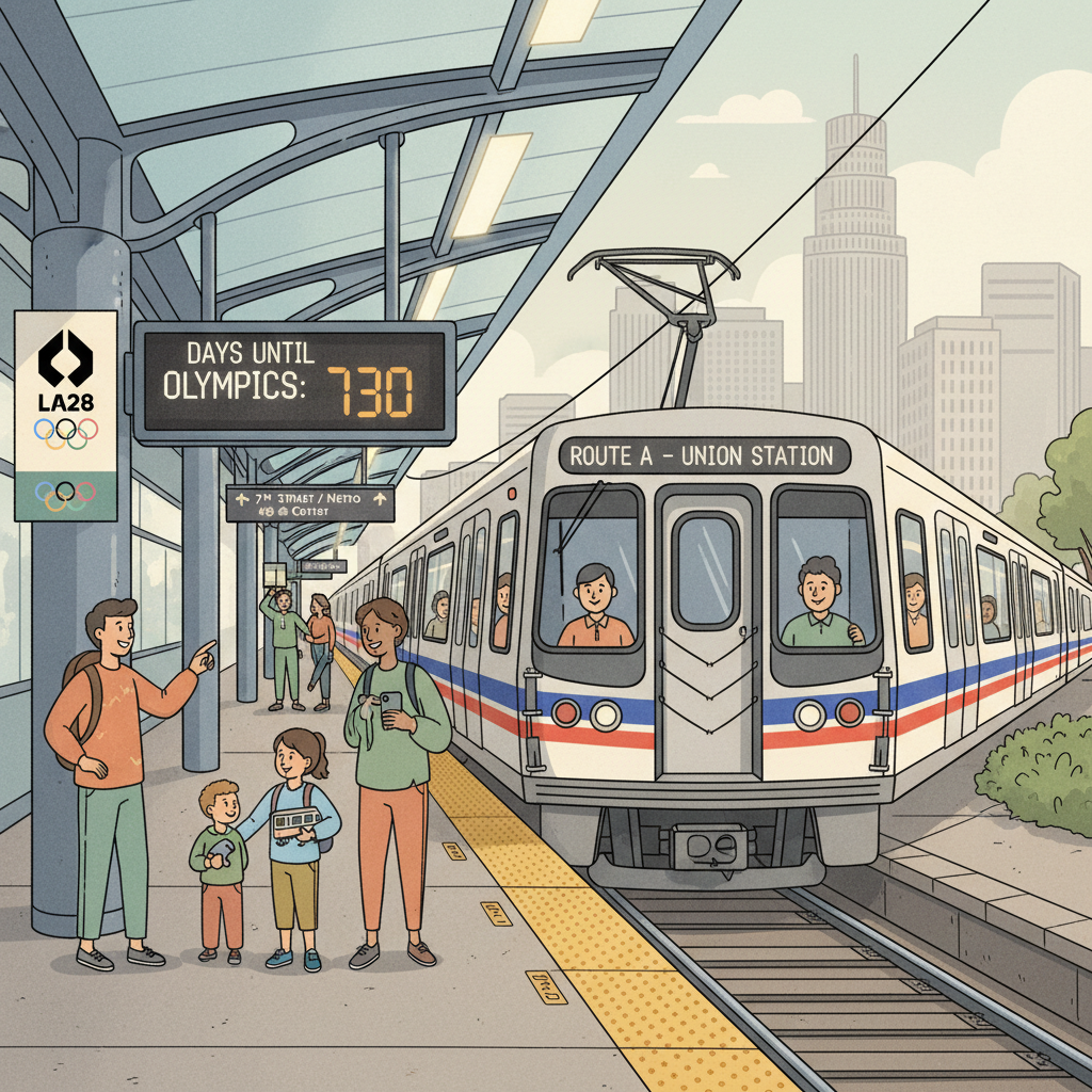 LA Metro Transforms Transit Ahead of 2028 Olympics