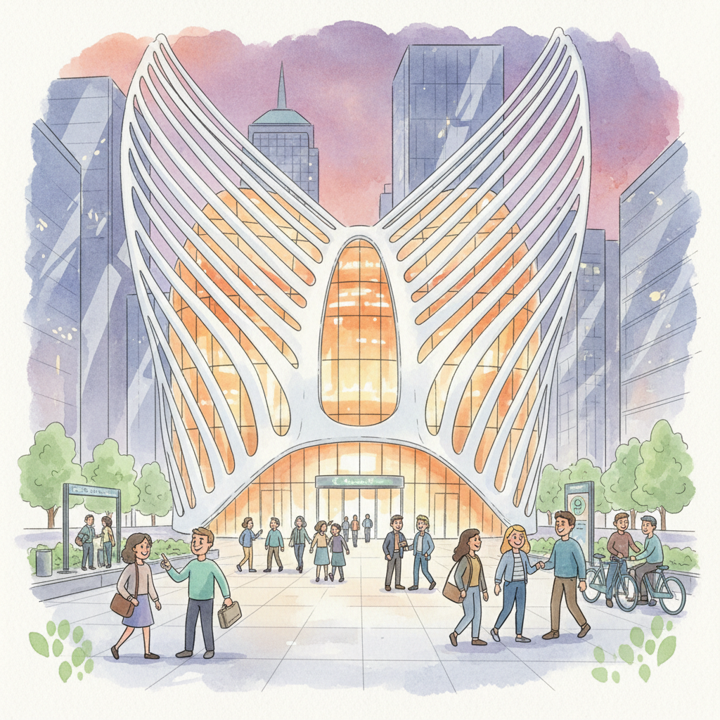 WTC Oculus Adapts Overnight Access in NYC