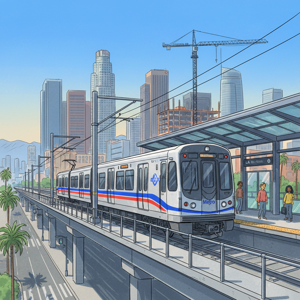 LA Metro Plans Transit to Cut Commutes in Half