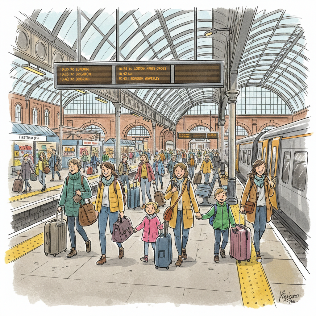 London and South East Rail Opens Holiday Booking